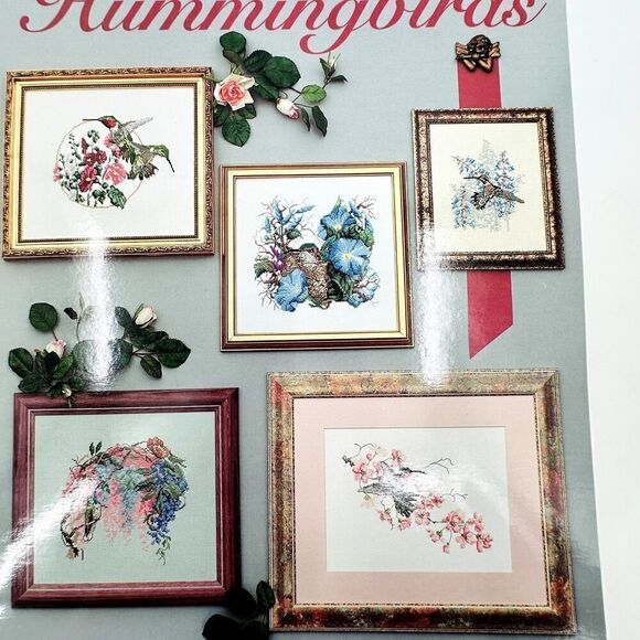 HUMMINGBIRD Bird Lover Counted Cross Stitch Chart Pattern Booklets Birdwatching - Picture 3 of 6